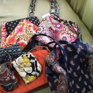 VERA BRADLEY Bundle of Bags and Accessories